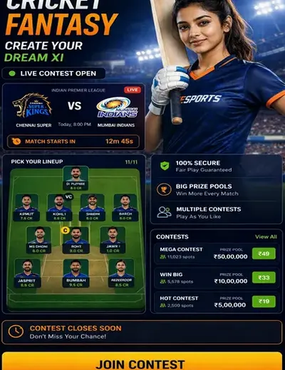 Cometo (come com app download play store) fantasy cricket & matchday visual 3